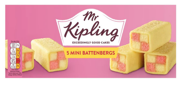 Mr Kipling Mini Battenbergs