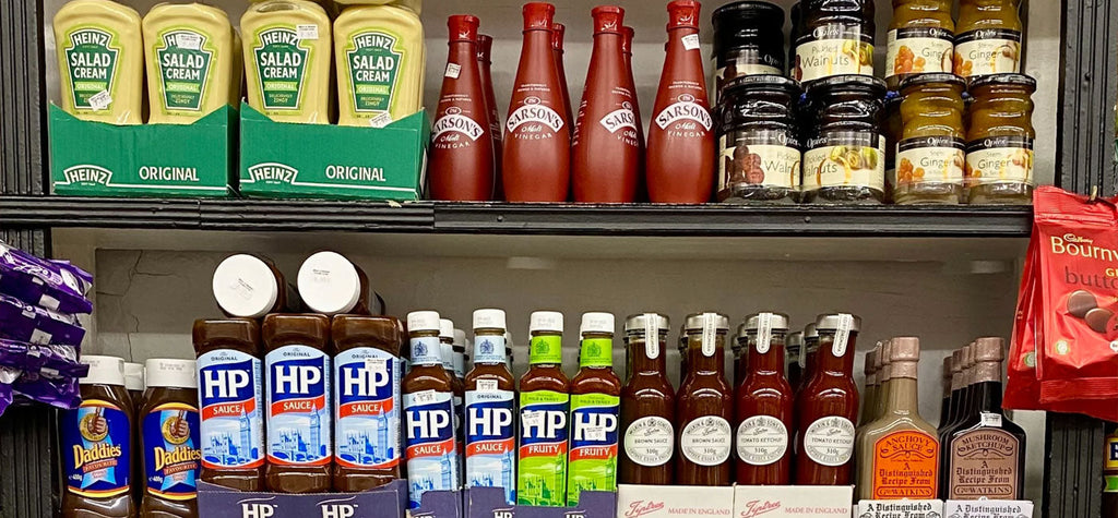 English Condiments like HP, Vinegar