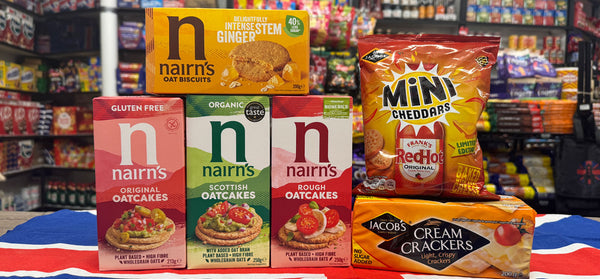 Cheese Crackers imported from the UK