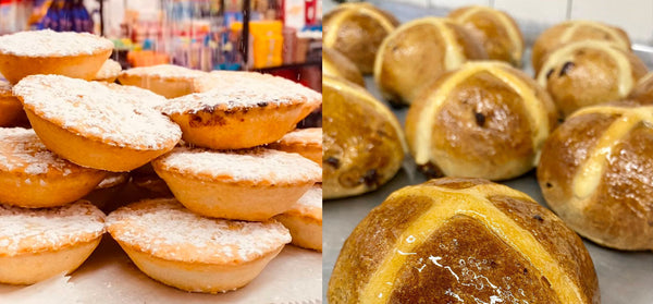 Mince Pies - Hot Cross Buns