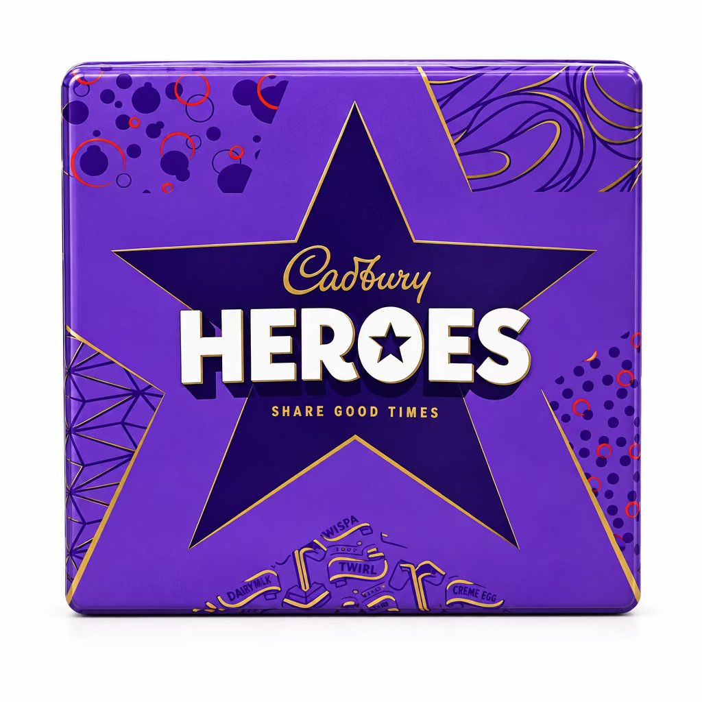 Cadbury Heroes Tin