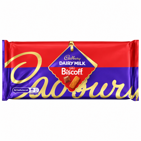 Cadbury Dairy Milk Biscoff Bar (Large)