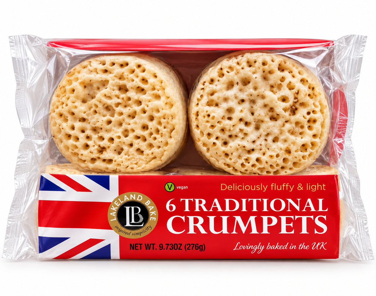 Lakeland Crumpets 6pk