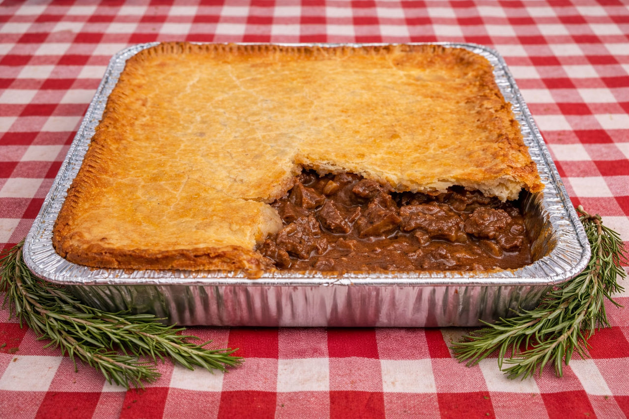 Family-Style Steak & Kidney Pie