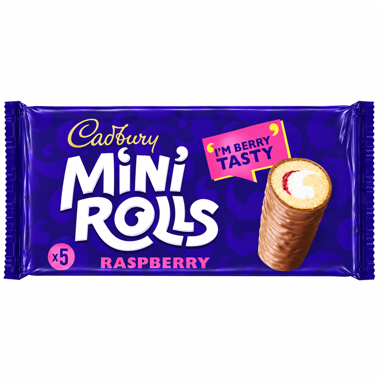 Cadbury Mini Rolls Raspberry