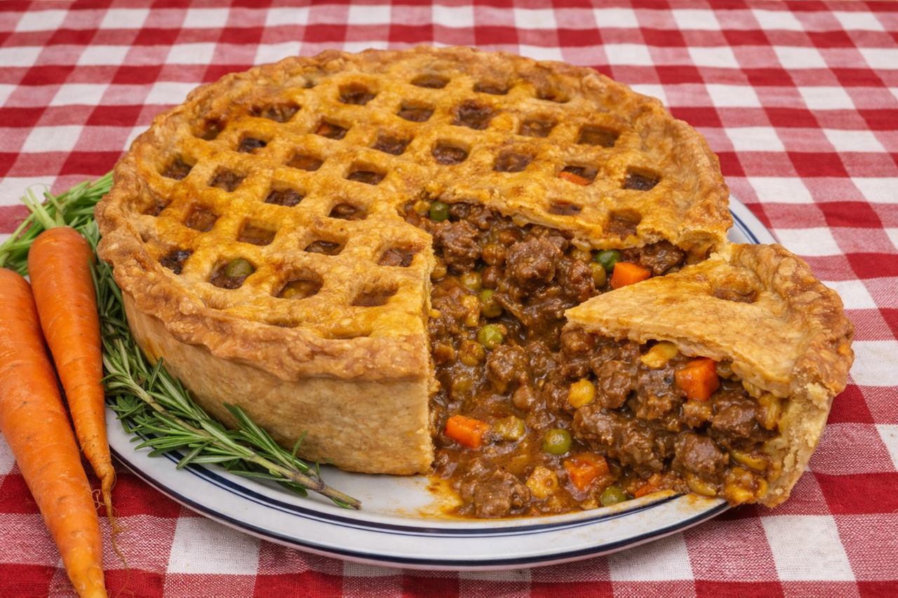 LARGE Curried Lamb Pie - Made to order – 48h