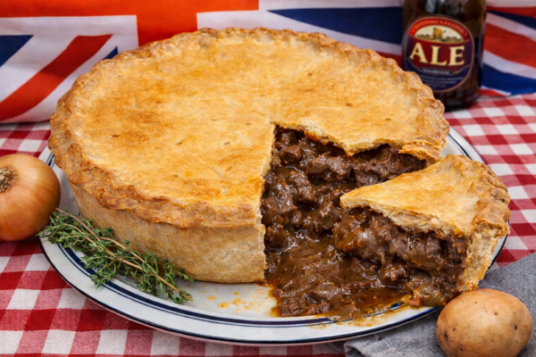 LARGE Steak & Ale Pie - Made to order - 48h