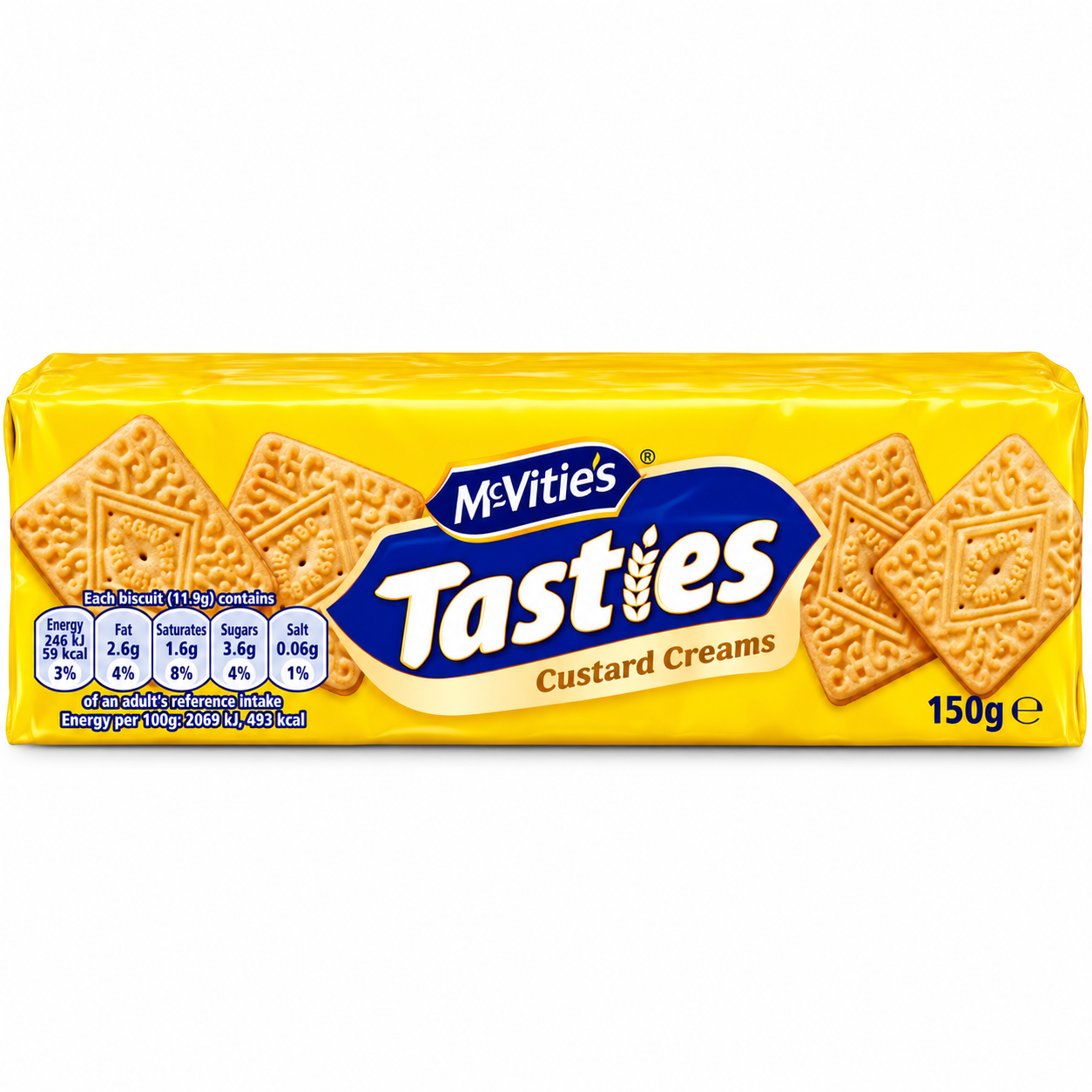 McVities Tasties Custard Cream