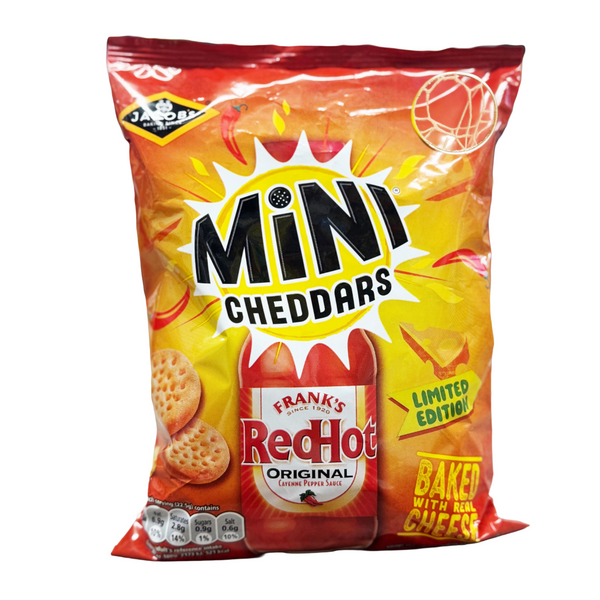 Jacob's Mini Cheddars RED HOT 90g