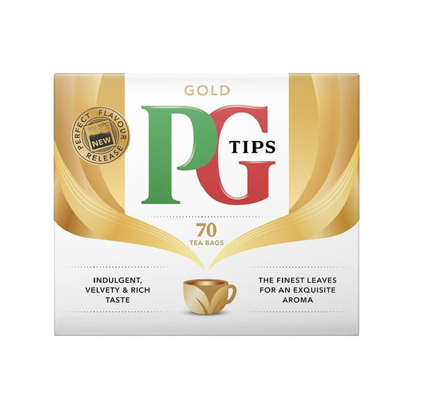 PG Tips Gold Best Tasting Blend Tea - 70 Count