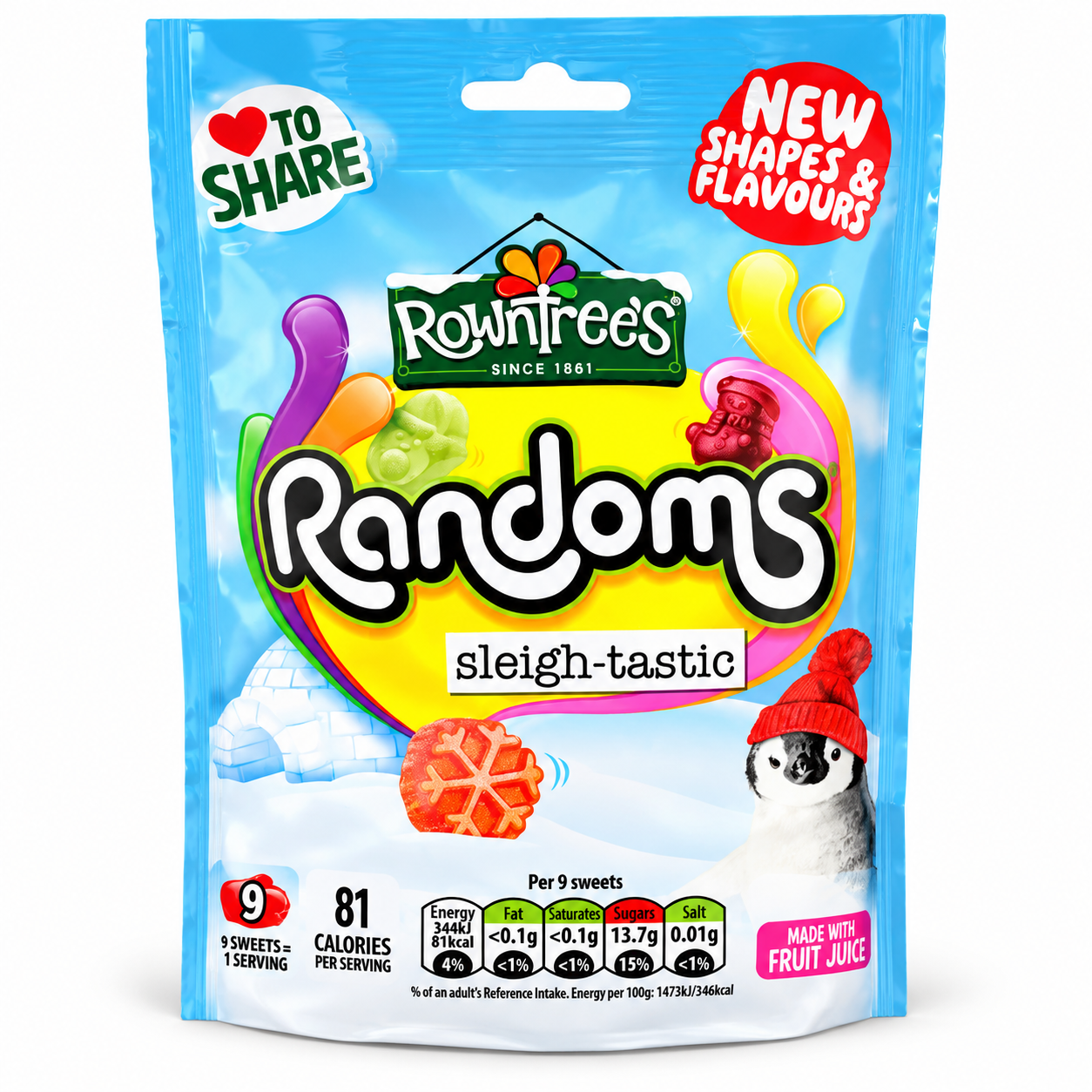 Rowntree’s Randoms – Fruit Flavoured Sweets