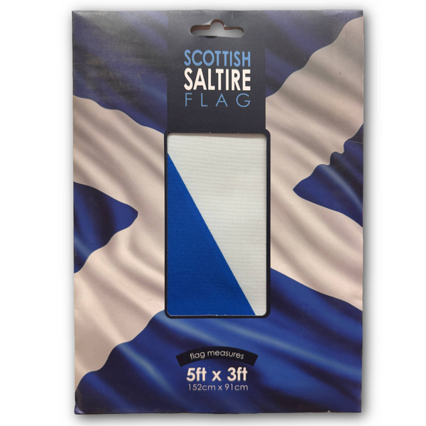 Scottish Saltire Flag 5ft x 3ft