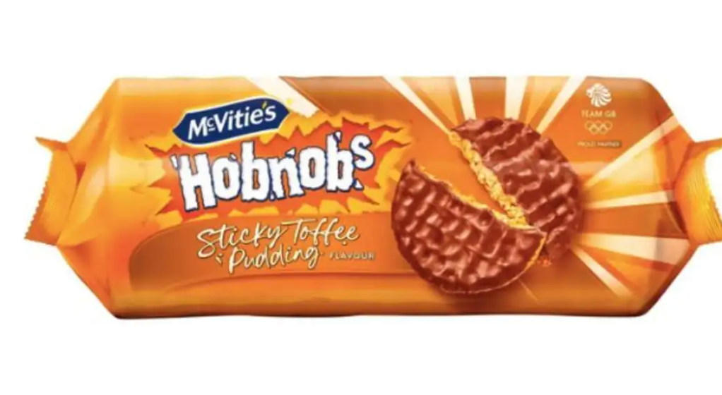Hobnobs Sticky Toffee Pudding Biscuits
