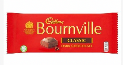 Cadbury Bournville Classic Dark Chocolate Bar