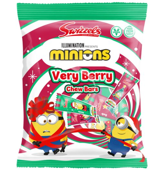 Swizzels Minions Very Berry Chewy Bars 140g
