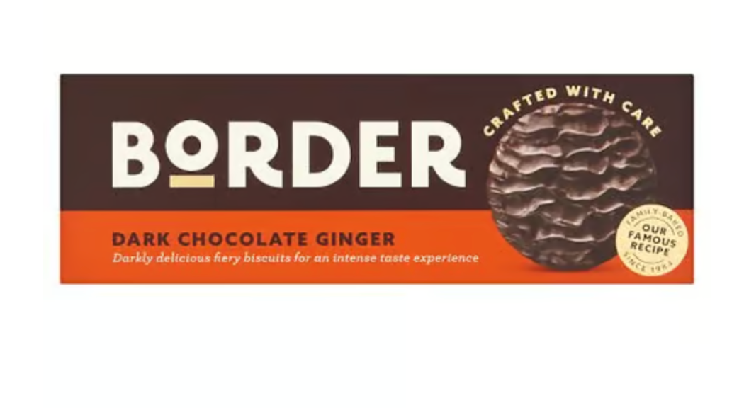 Border Biscuits Dark Chocolate Ginger