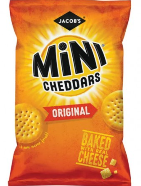 Jacobs Mini Cheddar Original Snack 90g