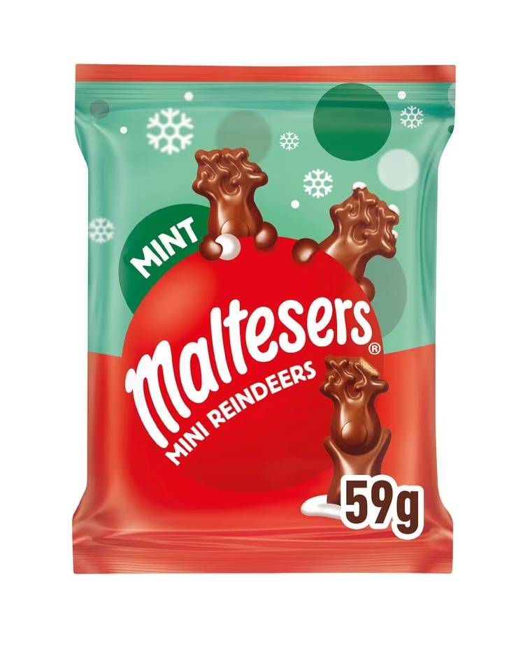 Maltesers Mint Mini Reindeers 59g