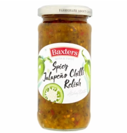 Baxters Spicy Jalapeño Chilli Relish