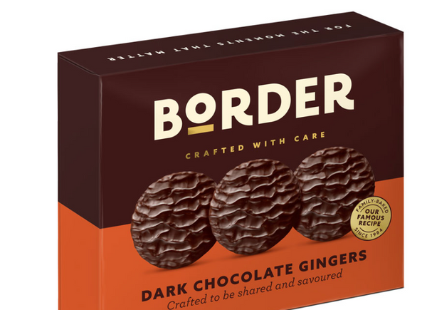 Border Dark Chocolate Gingers Large Pack