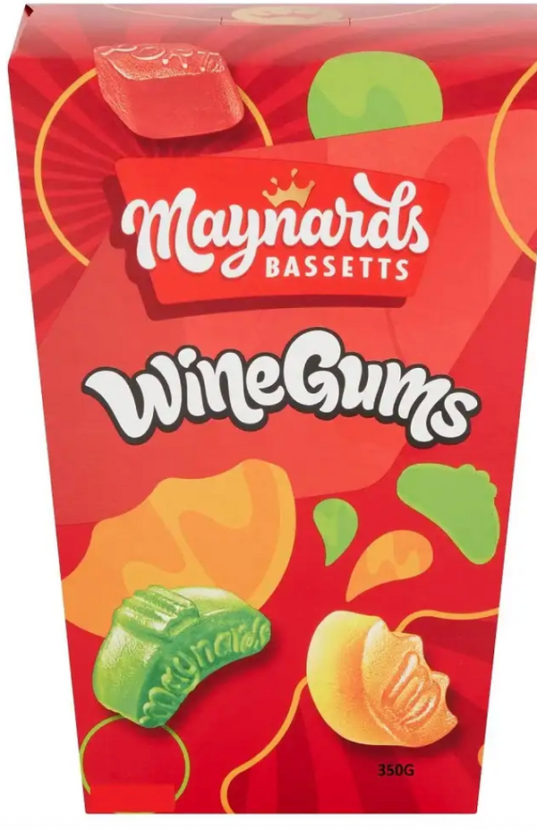 Maynards Bassetts Wine Gum Cartons