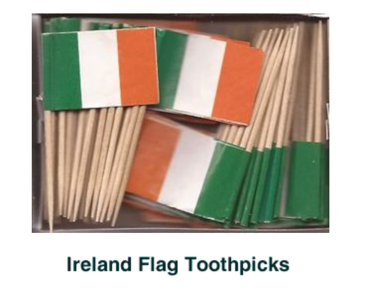 Ireland Flag Toothpicks