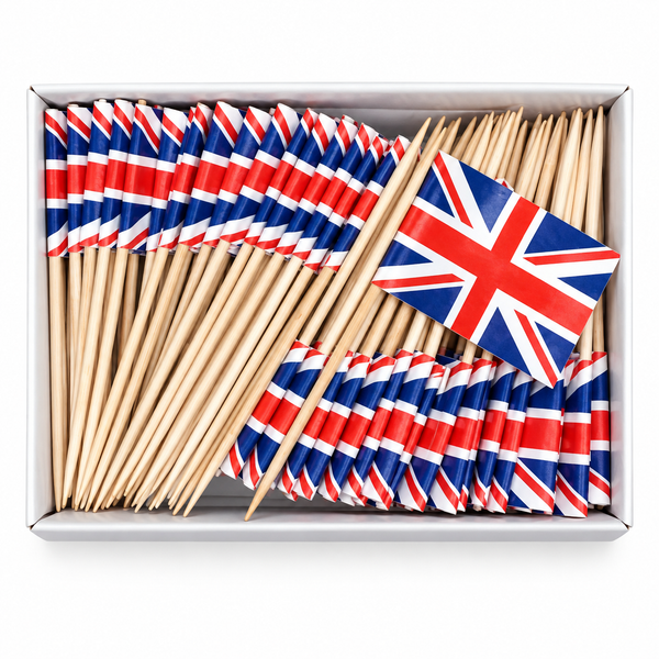 Cocktail & Party Picks Union Jack Flag