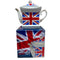 Union Jack Square Teapot