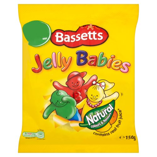 Maynards Bassetts Jelly Babies Bag