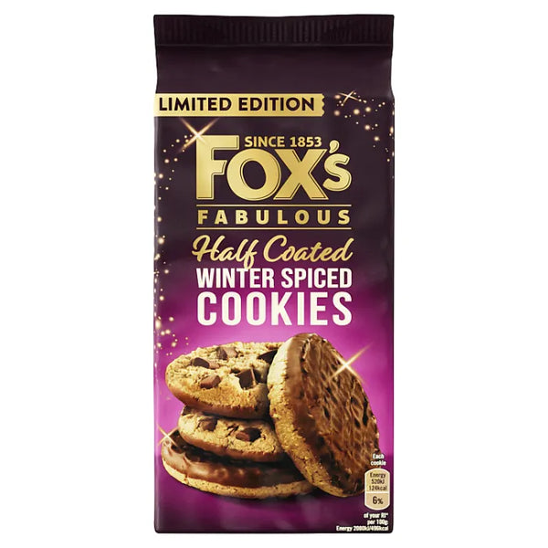 Fox's Winter Spice Cookie Flowrap 175g