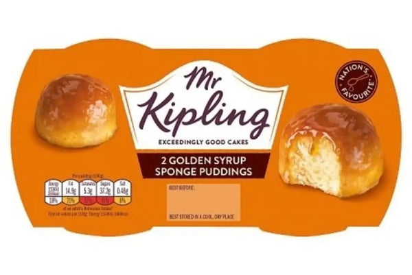 Mr Kipling Golden Syrup Sponge