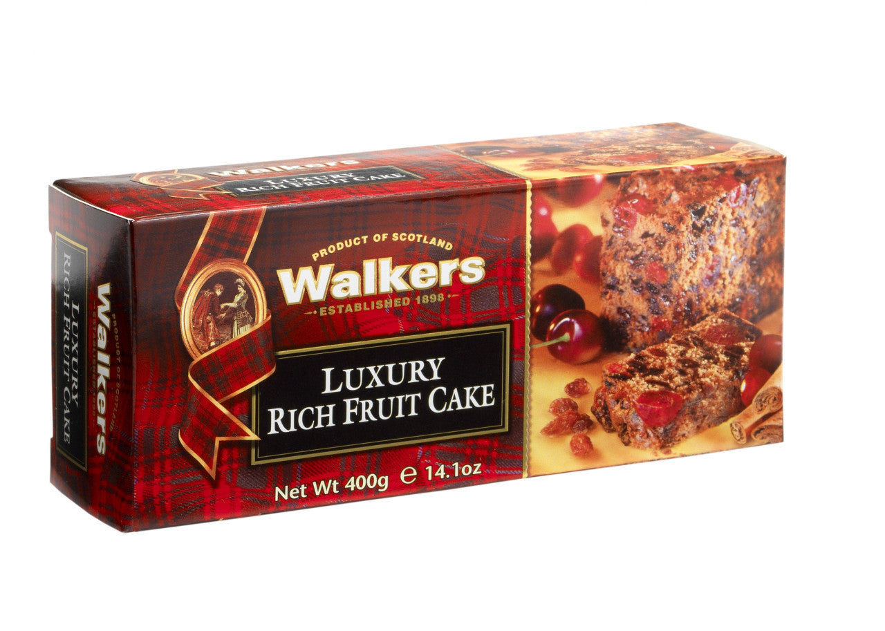 Walkers Luxury rich fruit cake 400g