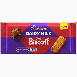 Cadbury Dairy Milk Biscoff Bar