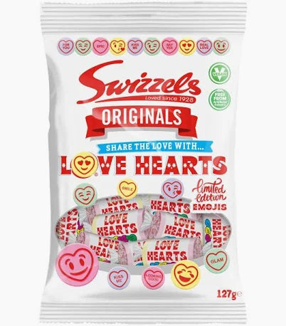 Swizzels Mini Love Heart (Cliptstrip)