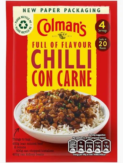 Colman's Chilli Con Carne Mix
