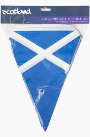 Scottish Saltire Bunting