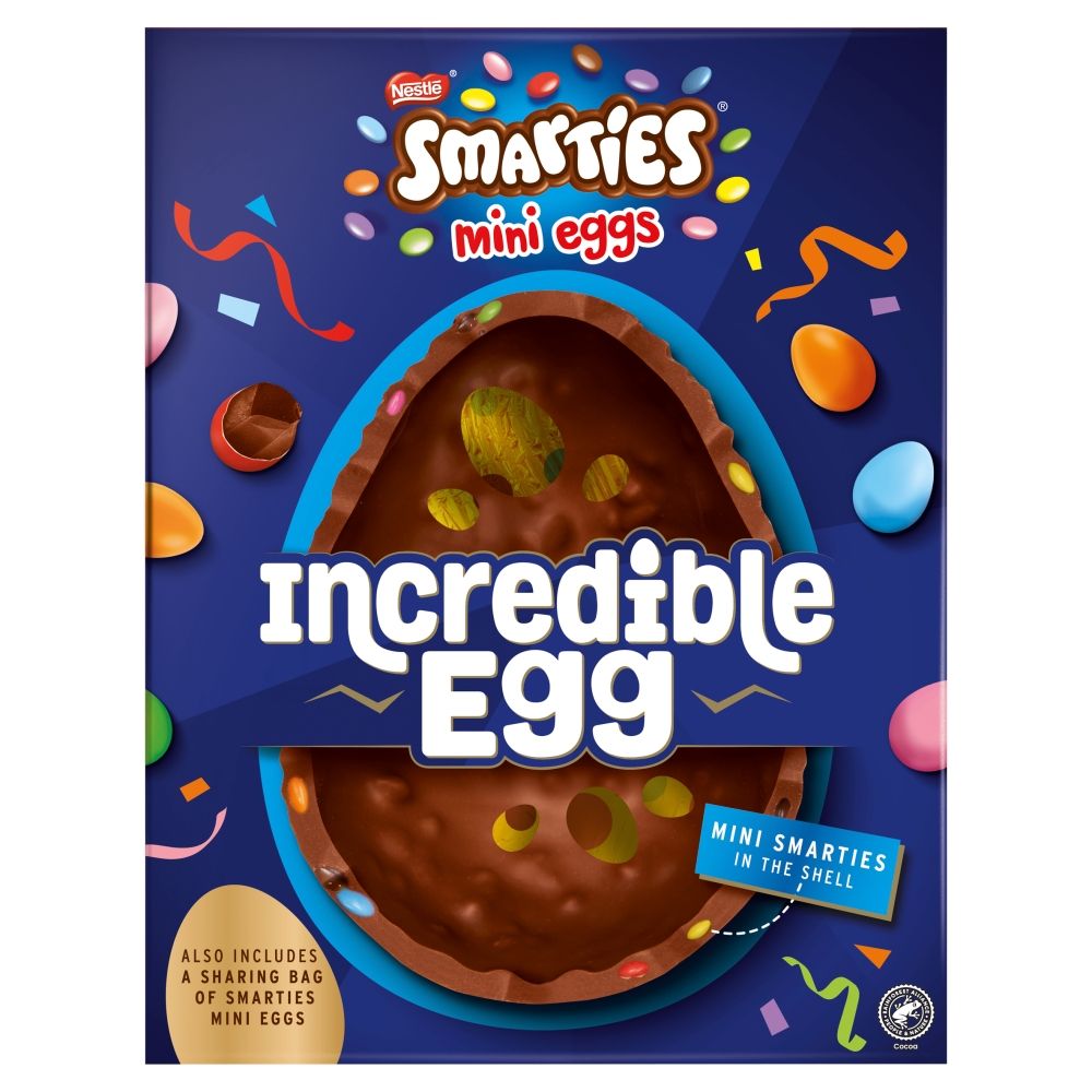 Nestle Smarties Giant Inclusion Egg