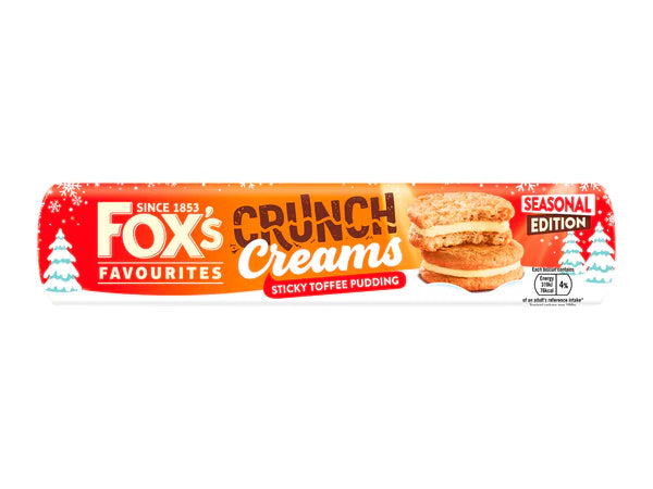 Fox's Sticky Toffee Pudding Crunch Creams 200g