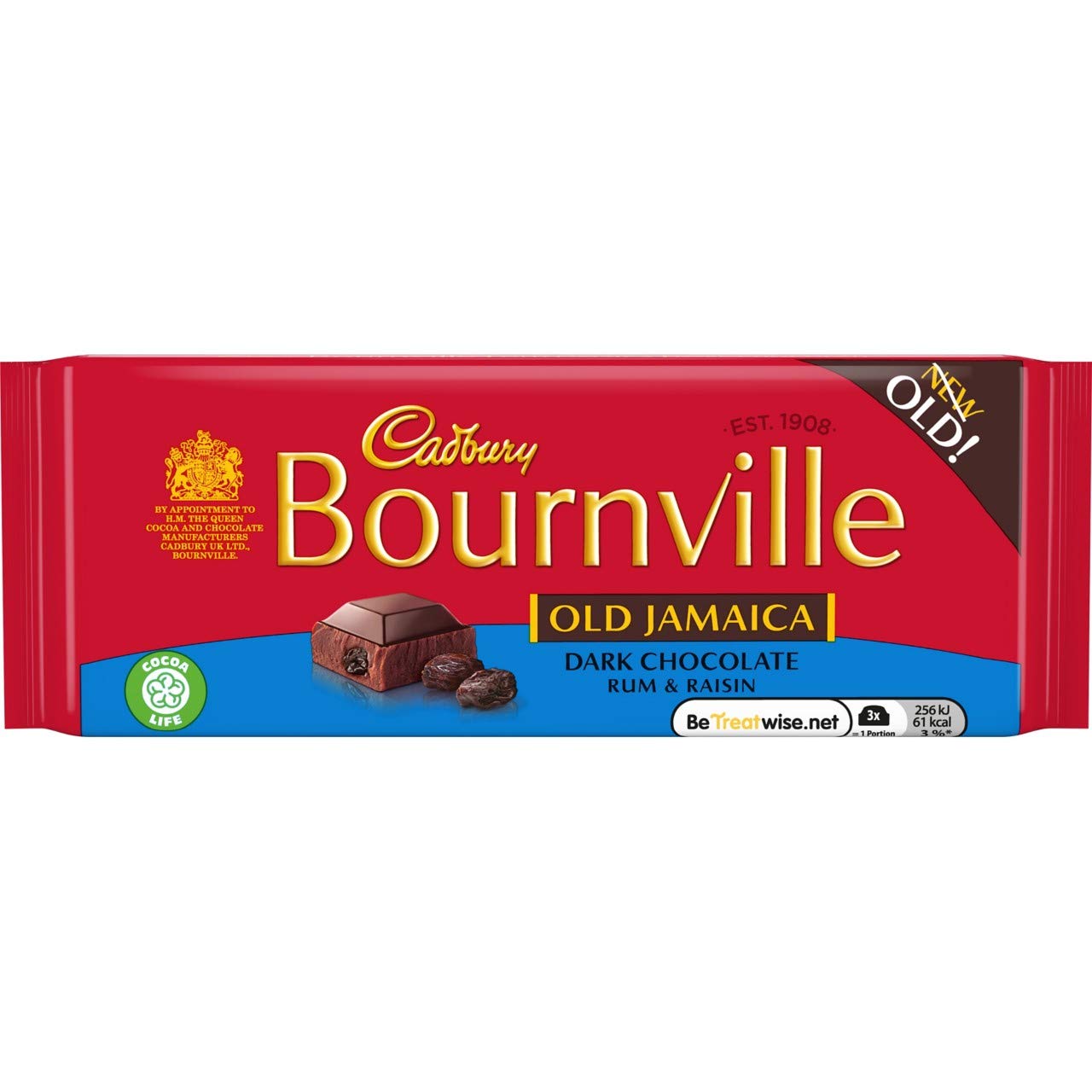 Cadbury Bournville Old Jamaica Block