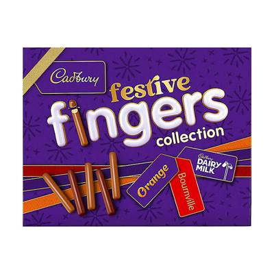 Cadbury Festive Fingers Collection 3X114g