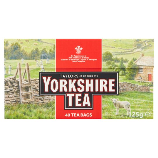 Yorkshire Red 40 Teabags