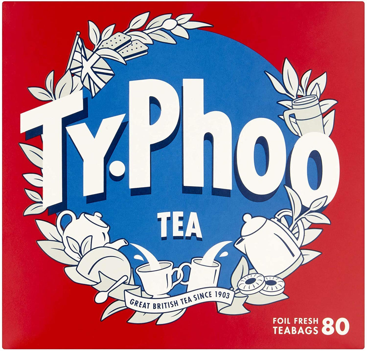 Typhoo Tea Bags 40 or 80