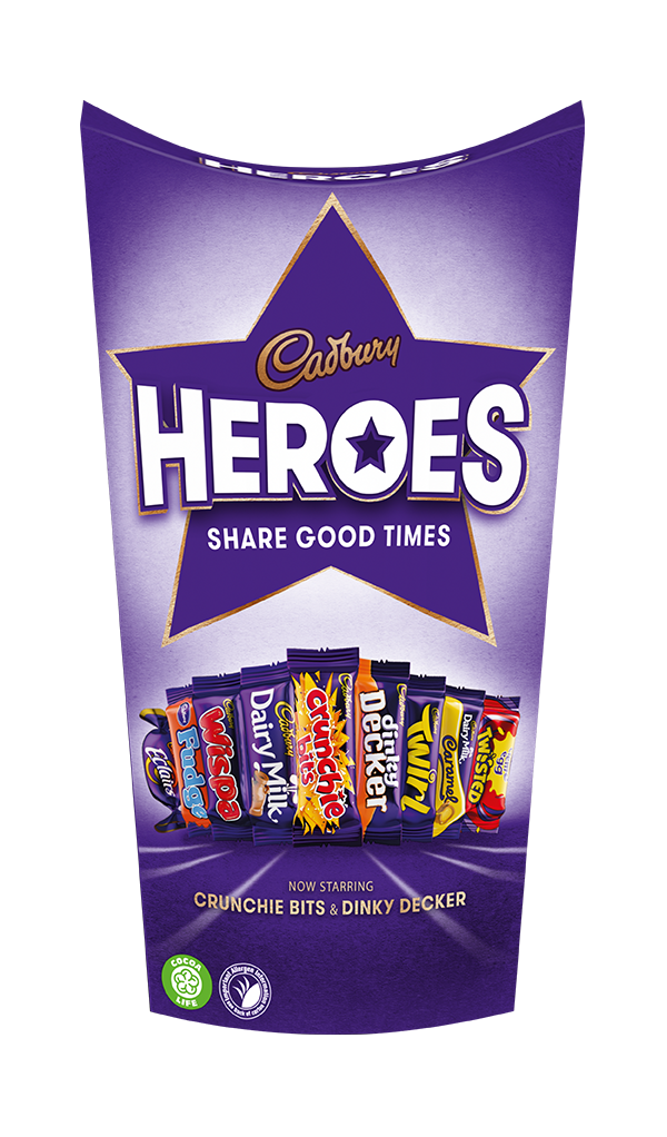 Cadbury Heroes Carton