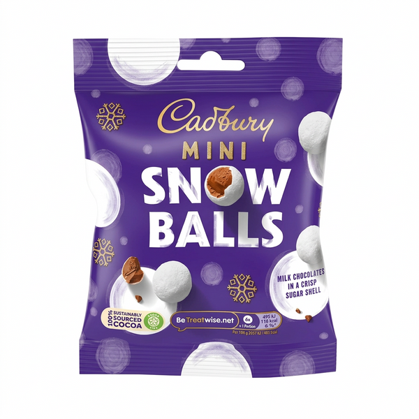 Cadbury Mini Snowballs Pouch