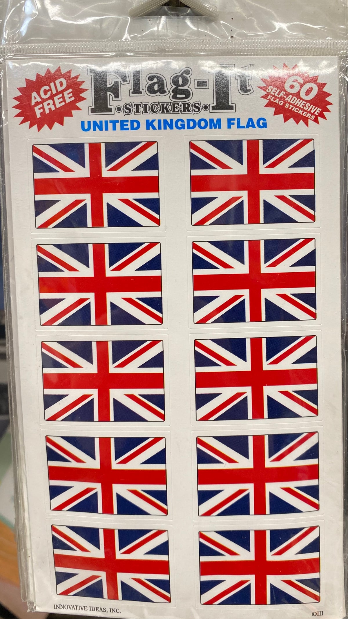 Union Jack (U.K) Sticker mini - 10 count – Myers of Keswick