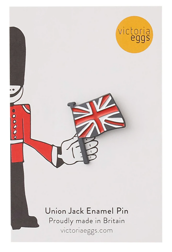 Union Jack Enamel Pin Badge