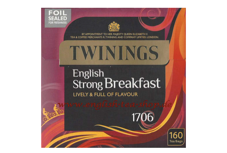 Twinings Strong 1706 160 Tea Bags
