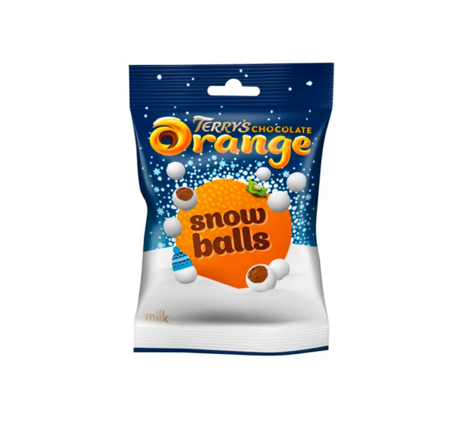 Terry's Chocolate Orange Snow Balls