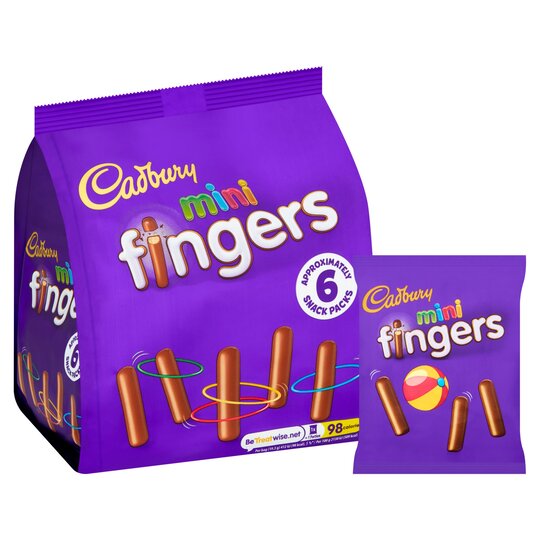 Cadbury Fingers Snack Pack