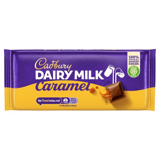 Cadbury Dairy Milk Caramel Block 120g